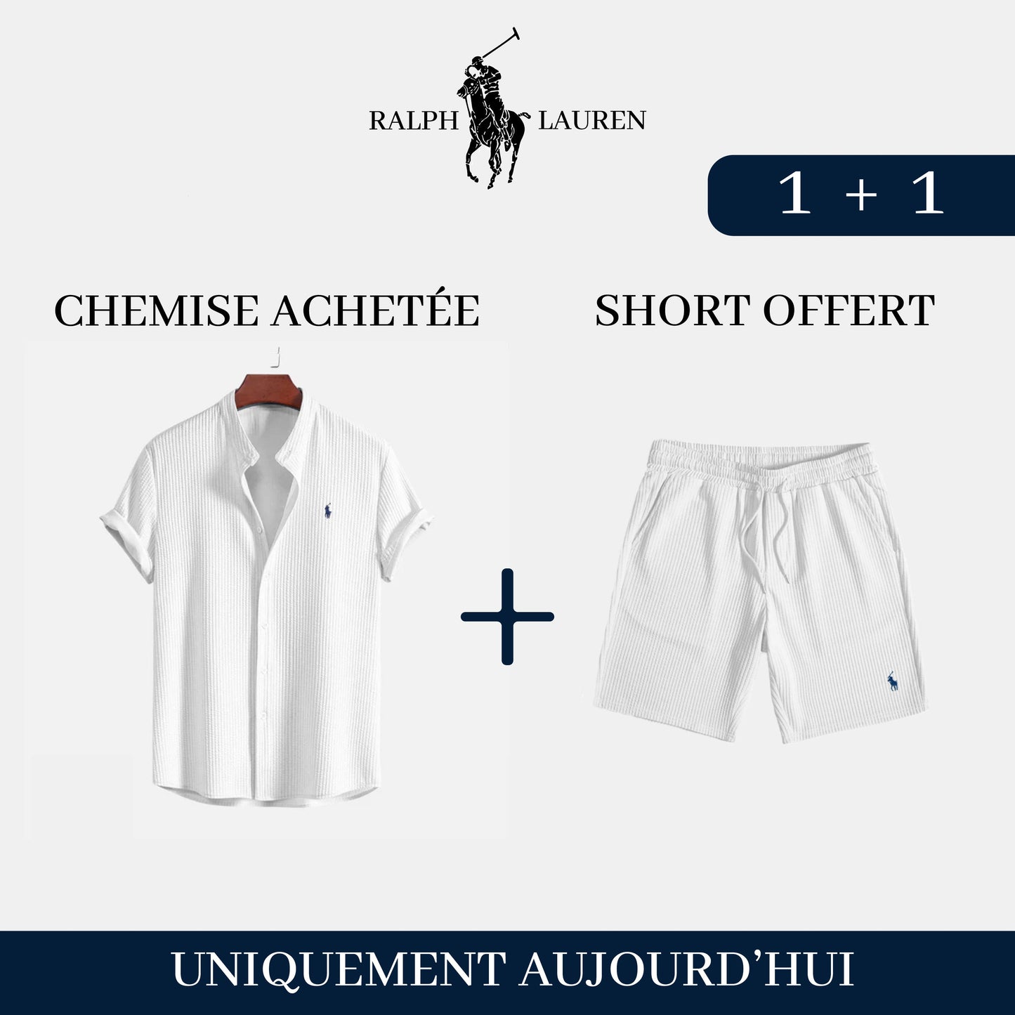 Pack Exclusif : Chemise Élégante + Short Offert